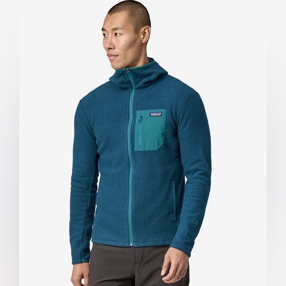 Patagonia Other - Patagonia R1 Air Full Zip Hoody Men’s Lagom Blue Size XXL
